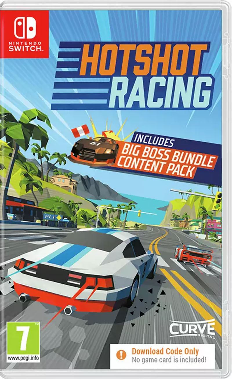 Hotshot Racing (Code in Box) - Nintendo Switch - Engelsk - Code in a Box v:7330271