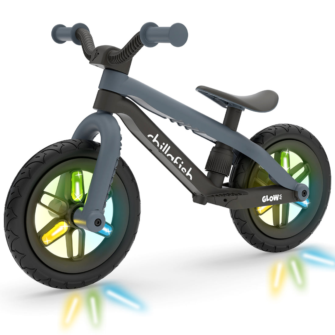 Chillafish – BMXie Glow 12" Lightweight Balance Bike with Light Wheels – Anthracite, 1.5–4 Years (CPMX04ANT) – Gratis frakt v:3071615 Chillafish – BMXie Glow 12" Lightweight Balance Bike with Light Wheels – Anthracite, 1.5–4 Years (CPMX04ANT) – Gratis frakt v:3071615