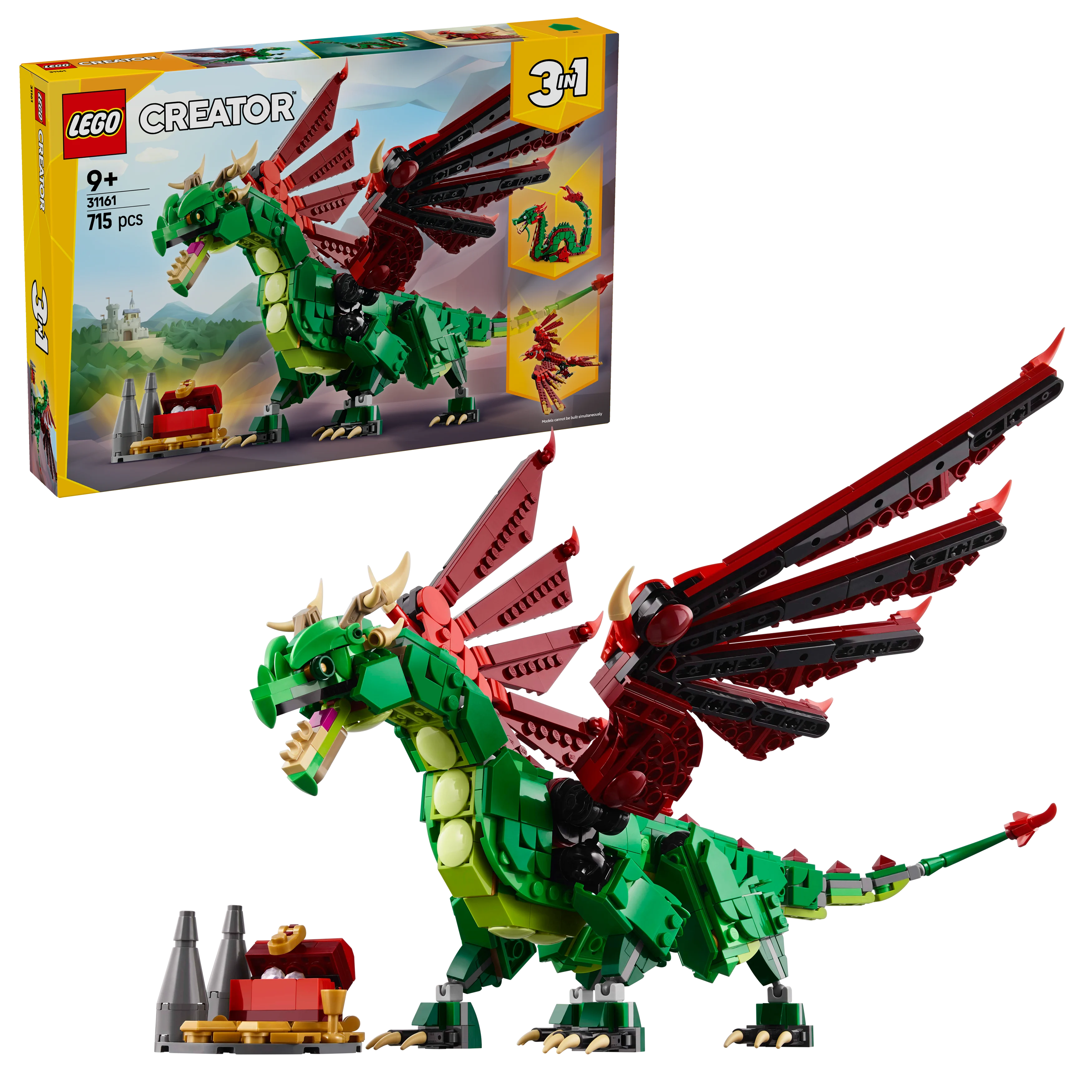 LEGO - Creator - Middelalderdrage (31161) - Gratis frakt v:3723623