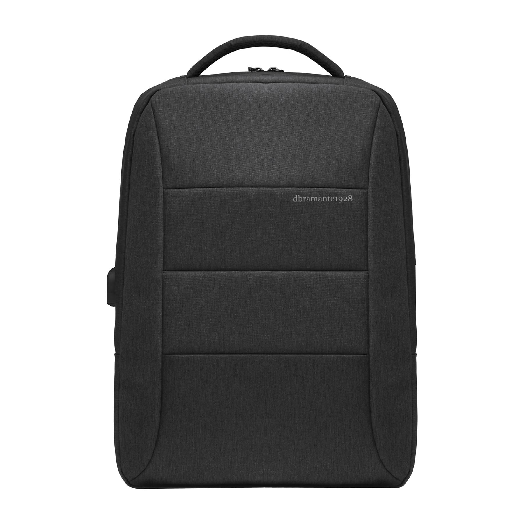 Dbramante1928 - 16'' Christiansborg Recycled Backpack - Charcoal v:9966576