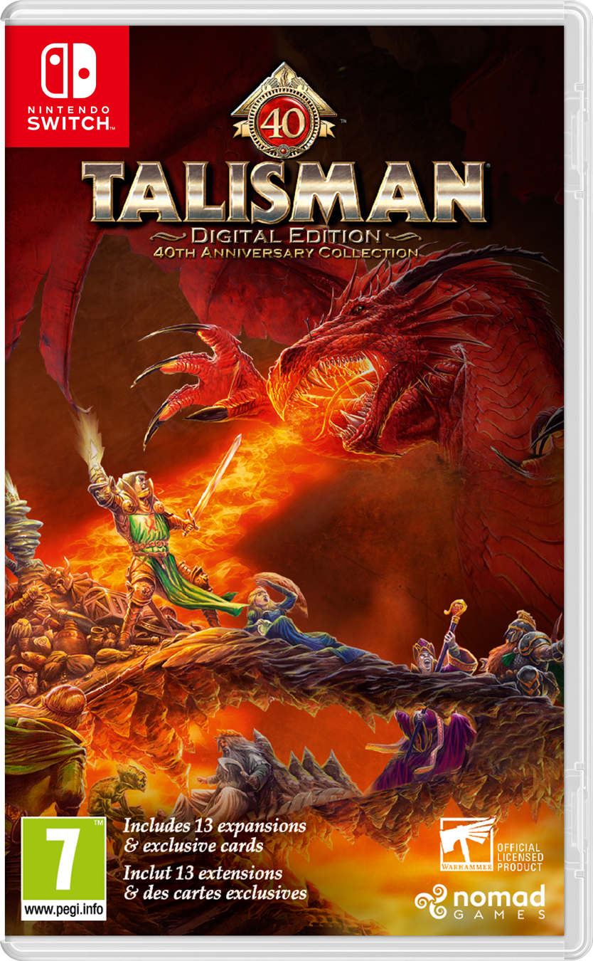 Talisman (40th Anniversary Edition Collection) - Nintendo Switch - Engelsk - Anniversary Edition v:9300320