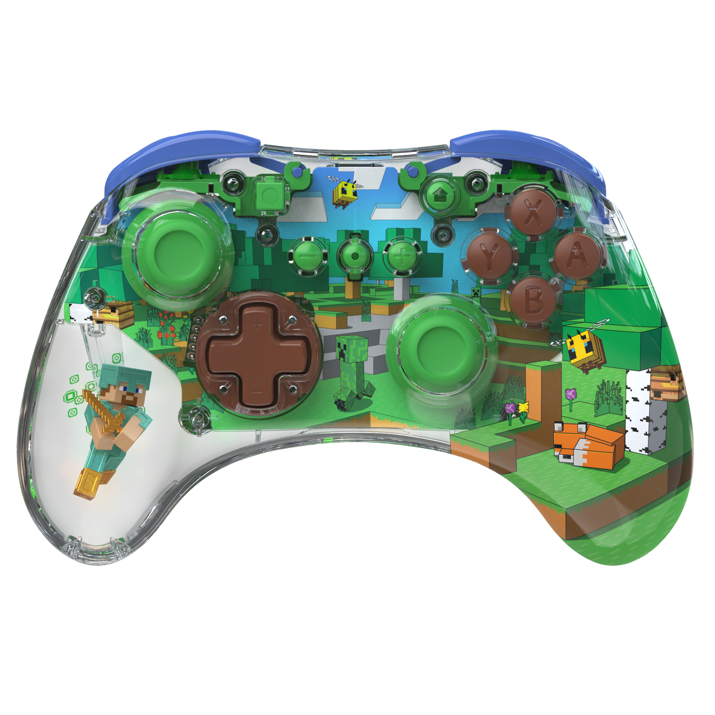 PDP REALMz – Wireless Controller – Minecraft Forest Biome – Gratis frakt v:7176702