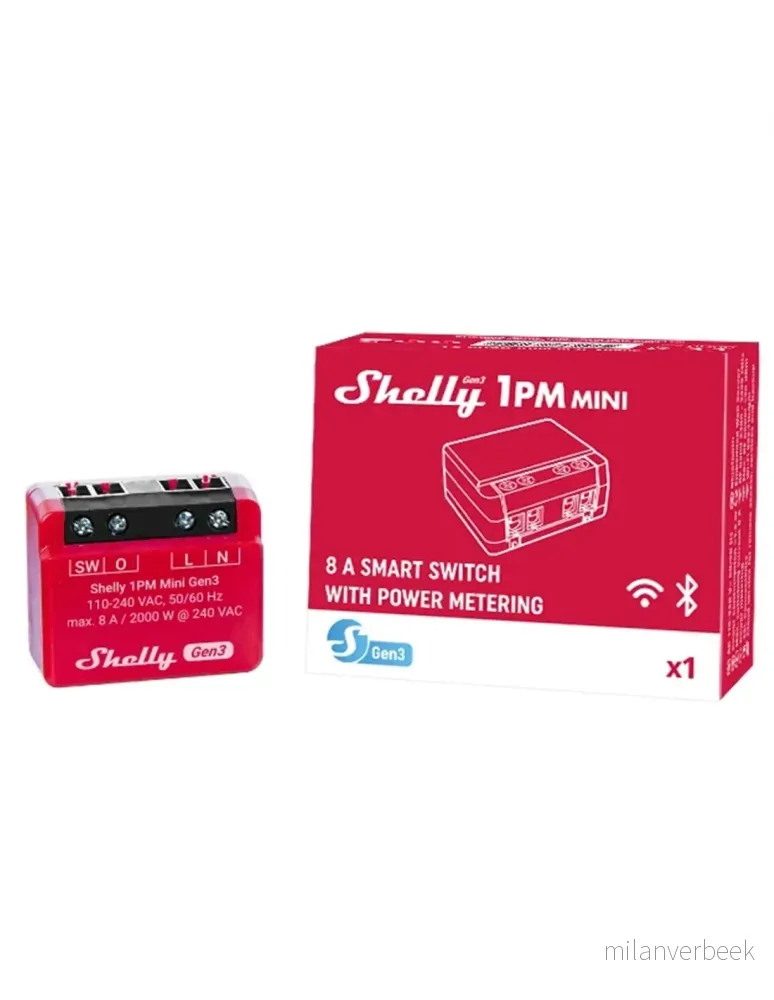 Shelly - Plus 1PM Mini (GEN 3) v:3422574