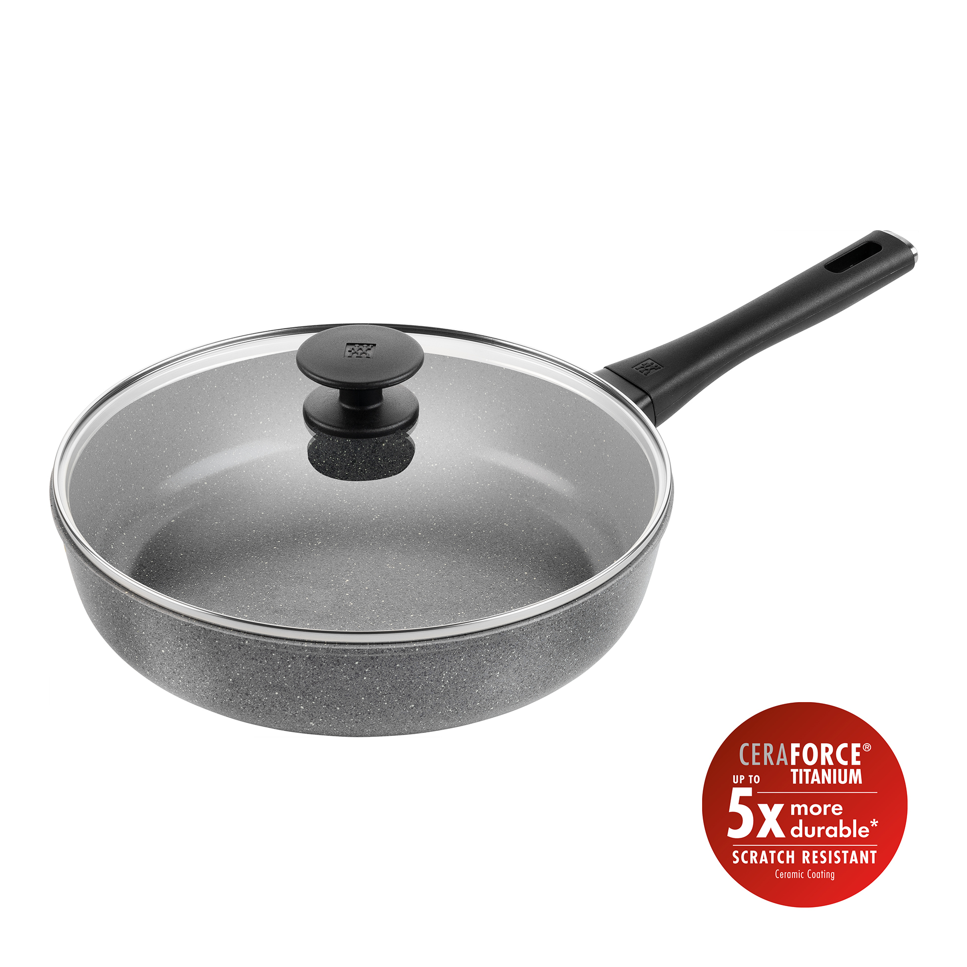 Zwilling - Terreno Plus Ceramic Saute Pan - Gray - 28 cm - Gratis frakt v:4361654