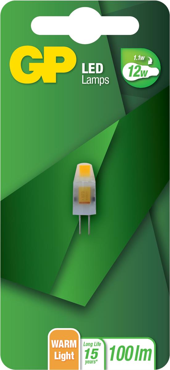 GP - LED Lamp Capsule, G4, 1.1W (12W), 100lm v:2829913