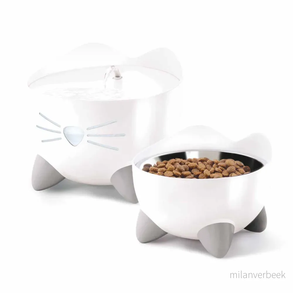 Catit – Combo Kit Pixi – White – Gratis frakt v:2933632