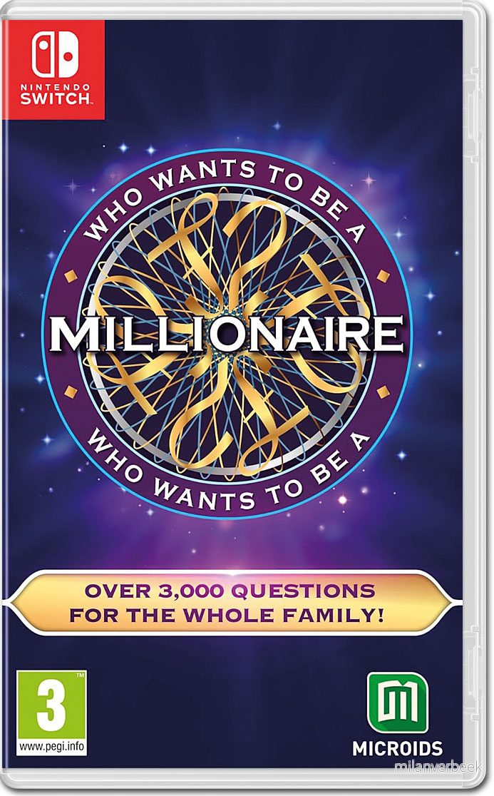 Who Wants To Be a Millionaire? - Nintendo Switch - Engelsk - Code in a Box v:7392994
