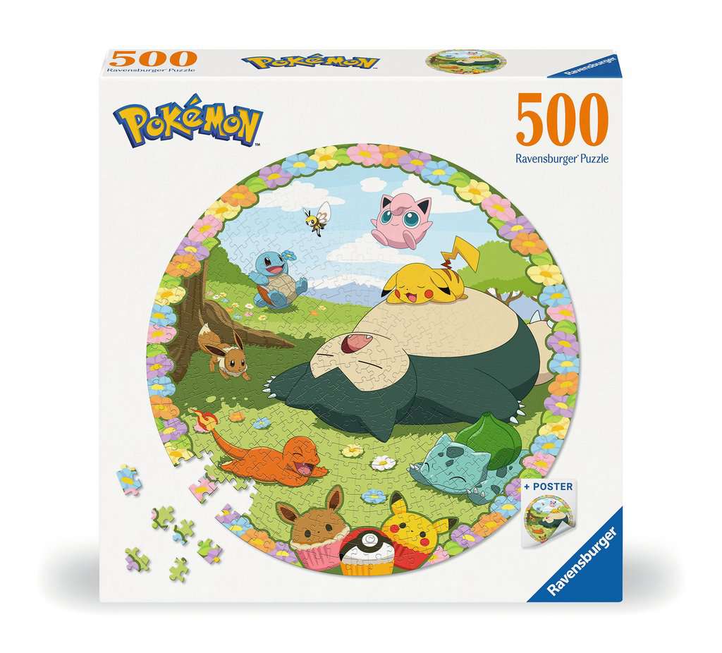 Ravensburger – Puzzle Blooming Pokémon 500p v:4344635 Ravensburger – Puzzle Blooming Pokémon 500p v:4344635