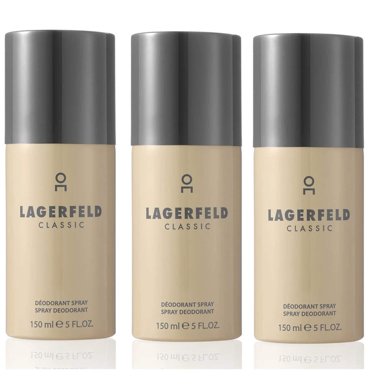 Karl Lagerfeld – 3x Classic Deodorant Spray 150 ml v:6863103 Karl Lagerfeld – 3x Classic Deodorant Spray 150 ml v:6863103