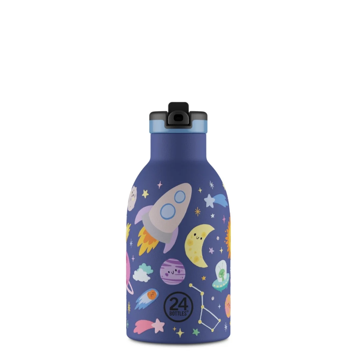 24Bottles – Clima – Space Friends – Blå – 330 ml v:5916529
