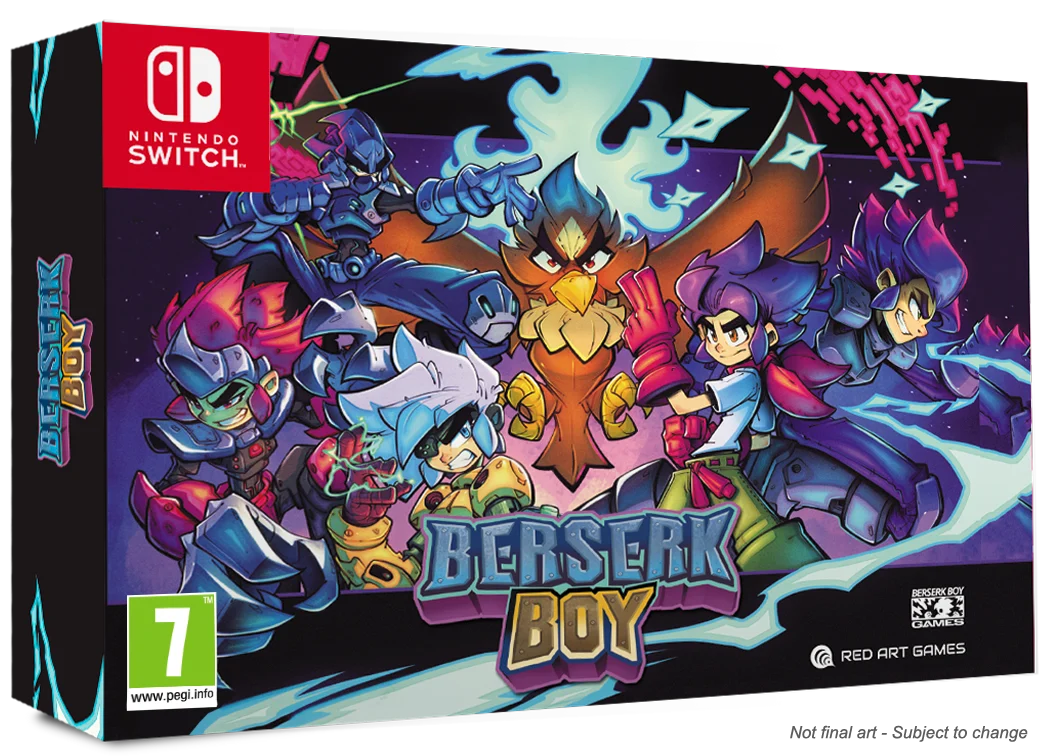 Berserk Boy (Collectors Edition) - Nintendo Switch - Engelsk - Collector's Edition - Gratis frakt v:7659590