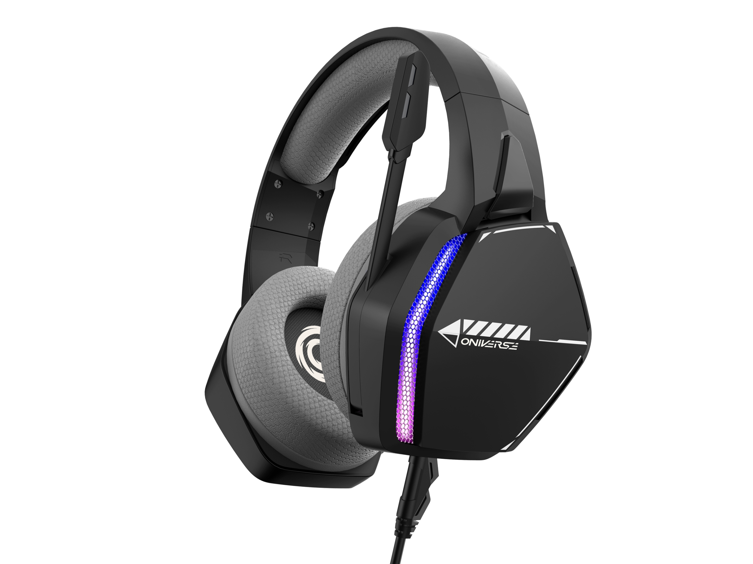 Oniverse Gaming Headset Nebula - Infinite Black - PlayStation 5 - Engelsk - BLACK v:1281455
