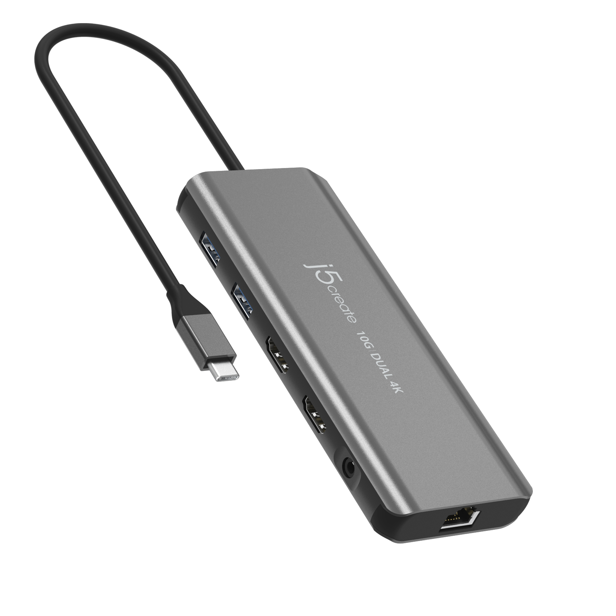 J5create – USB-C Dual 4K HDMI 10Gbps Mini Dock – Gratis frakt v:5422014