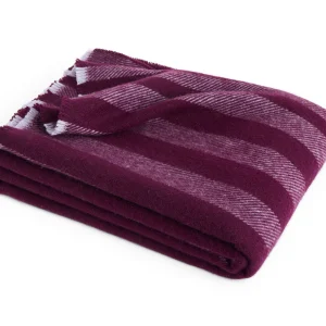 HAY – Duo Pledd 130×180 cm (Plommefarget) – Plum – 130.0 – 180.0 – Gratis frakt v:9451933 HAY – Duo Pledd 130×180 cm (Plommefarget) – Plum – 130.0 – 180.0 – Gratis frakt v:9451933