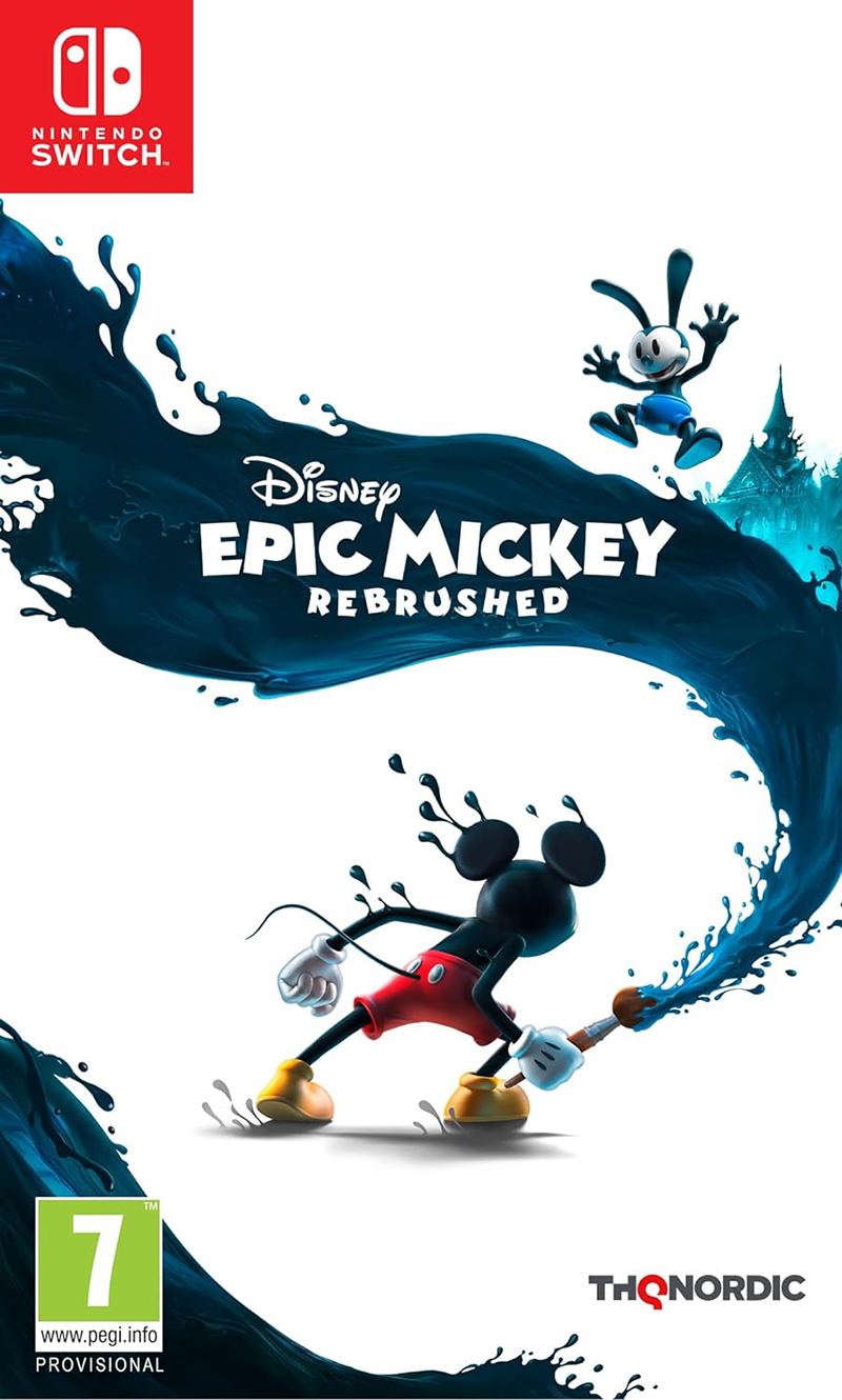 Disney Epic Mickey: Rebrushed - Nintendo Switch - Engelsk - Standard v:3020927