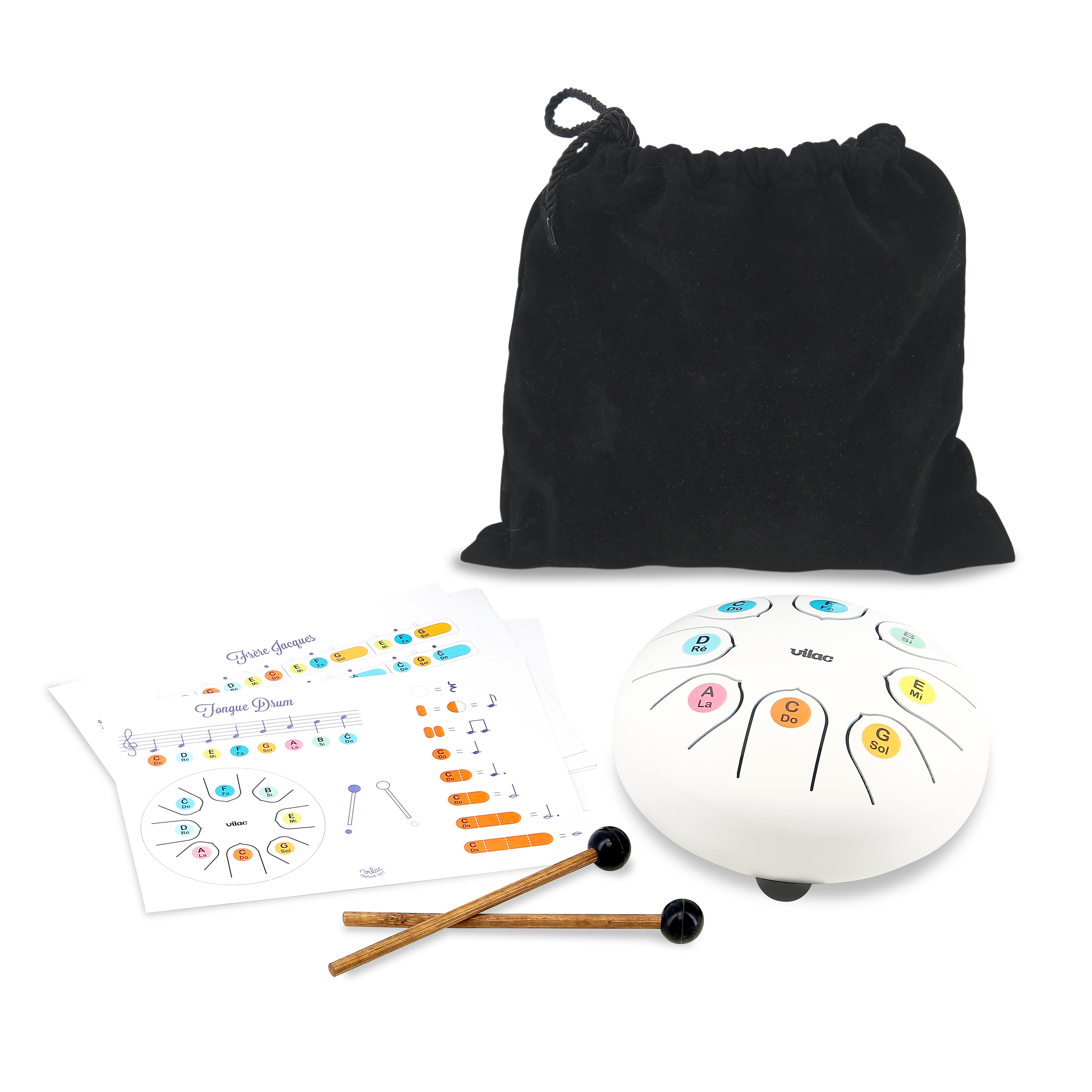 Vilac - Musical Instrument - Tongue Drum - (8379) v:3900929