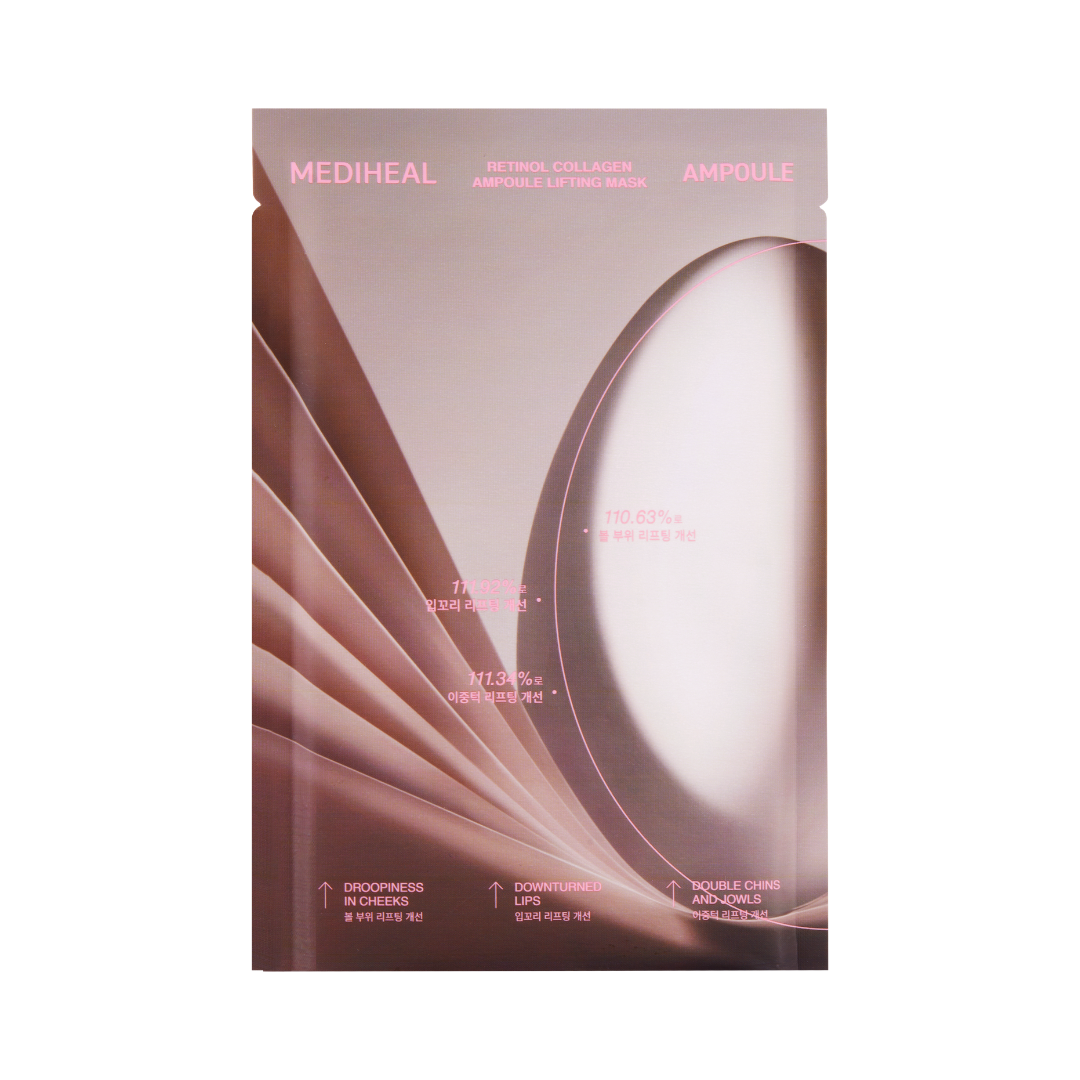 Mediheal - Retinol Collagen Ampoule Lifting Mask - 1 pcs. v:6264029