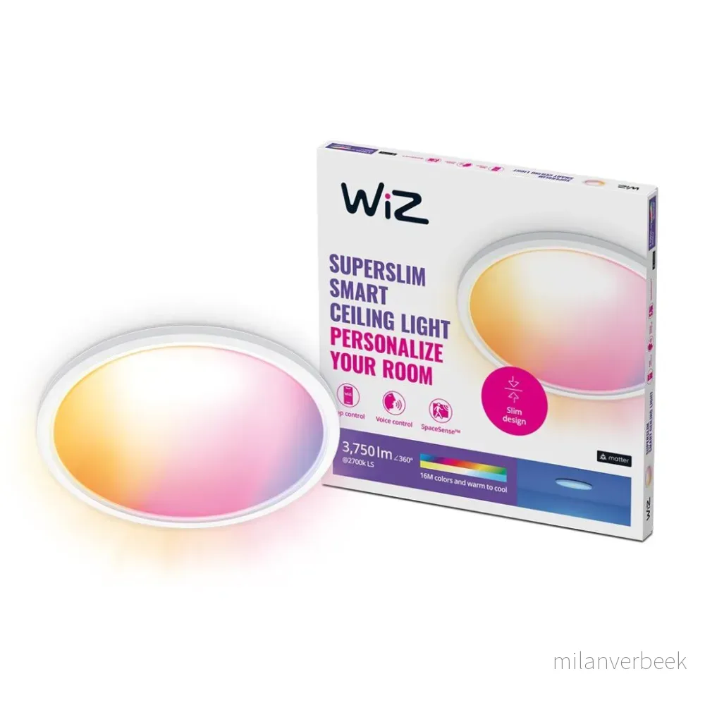 Wiz - SuperSlim WiZ Ceiling 32W LED-lys - Gratis frakt v:2548443