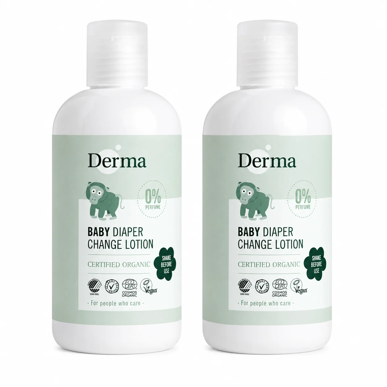 Derma – 2 x Eco Baby Diaper Change Lotion 250 ml v:3488262