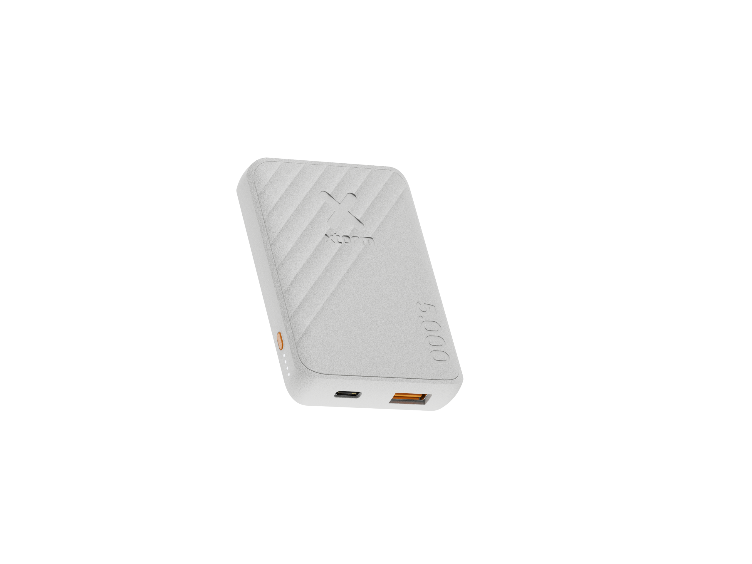 Xtorm - 12W FastCharge Go2 Powerbank 5.000 - Ash White v:6389448