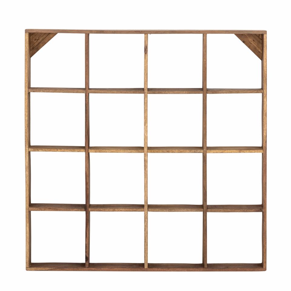 Bloomingville – Tilo Hylle i Resirkulert Tre 70x70x10 cm – Brun – Gratis frakt v:1871360 Bloomingville – Tilo Hylle i Resirkulert Tre 70x70x10 cm – Brun – Gratis frakt v:1871360