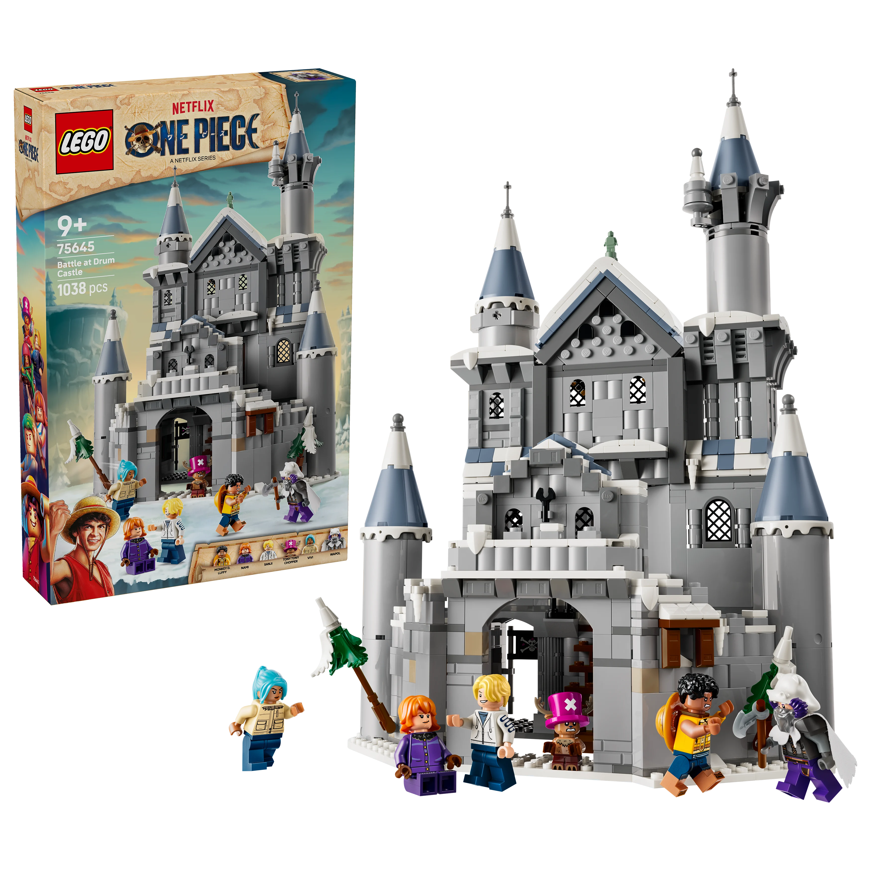 LEGO - ONE PIECE - Slaget ved Drum-slottet (75645) - Gratis frakt v:5151692