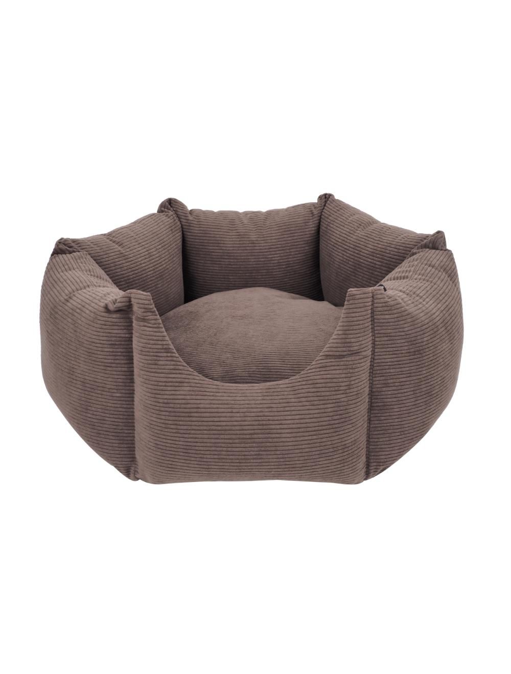 Nordic paws - Dogbed ComfyHex - Brown - Large 75x75x25cm - Gratis frakt v:9012908