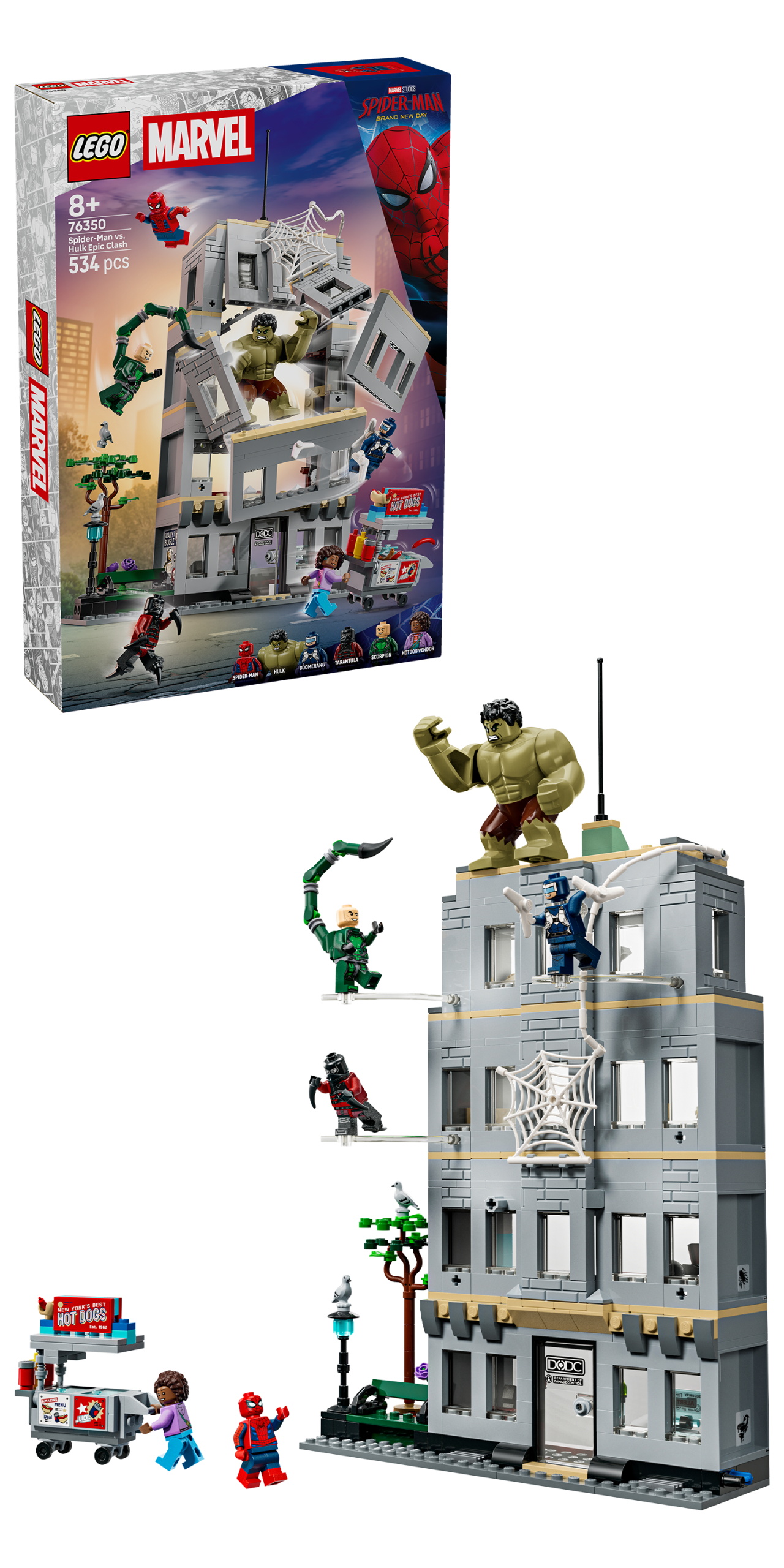 Episk oppgjør mellom Spider-Man og Hulk - Gratis frakt v:9629728