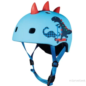 Micro – Helmet – Scootersaurus (S) (AC2094BX) – Blue – S – Gratis frakt v:4021274