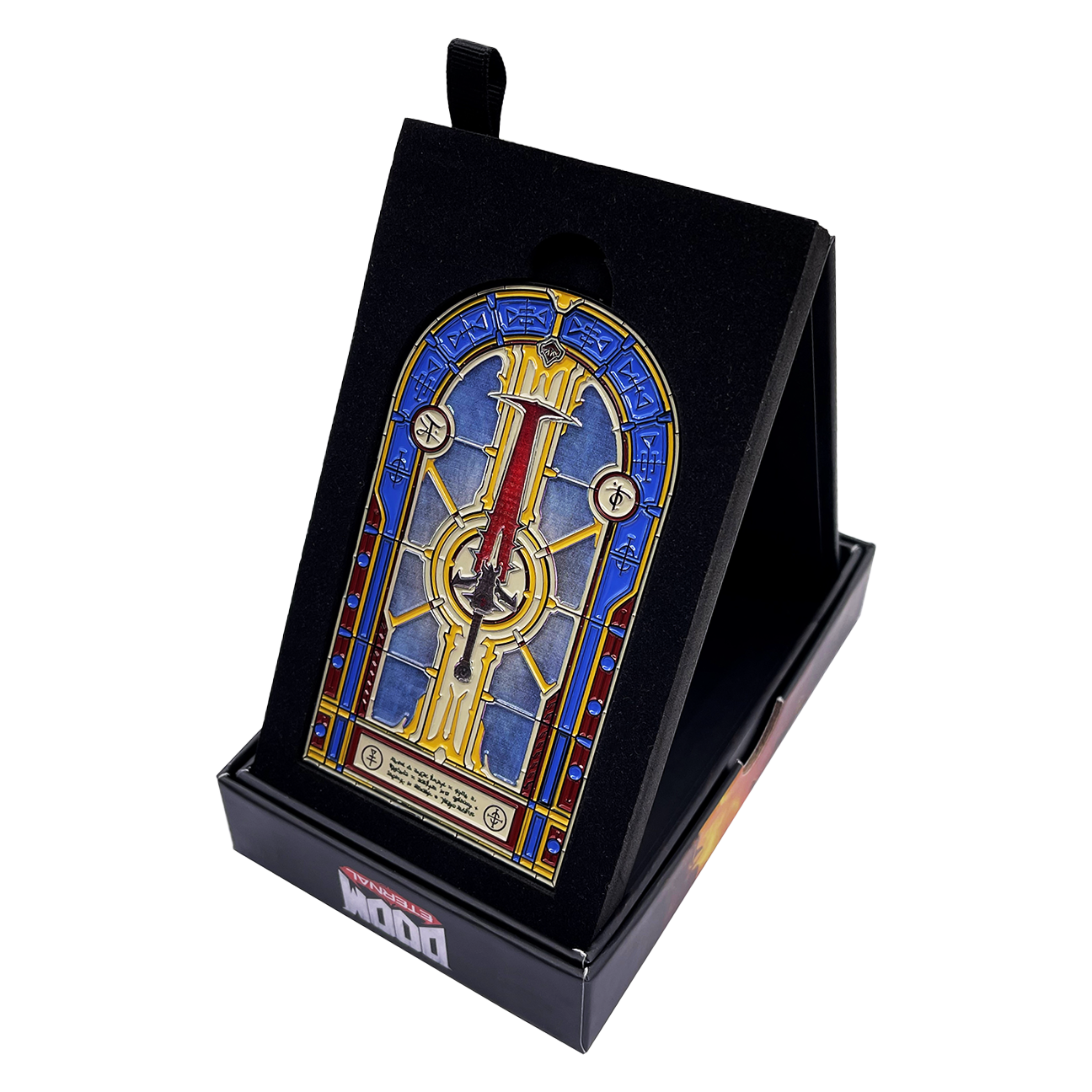Doom Limited Edition Crucible Sword Stained Glass Window Ingot v:8494269