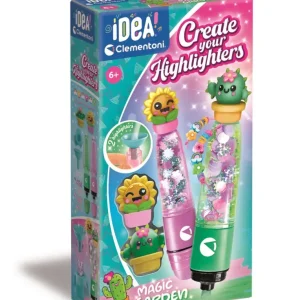 Clementoni – Create Your Highlighters Magic Garden (Pack By 2) (I-18397) v:3872720