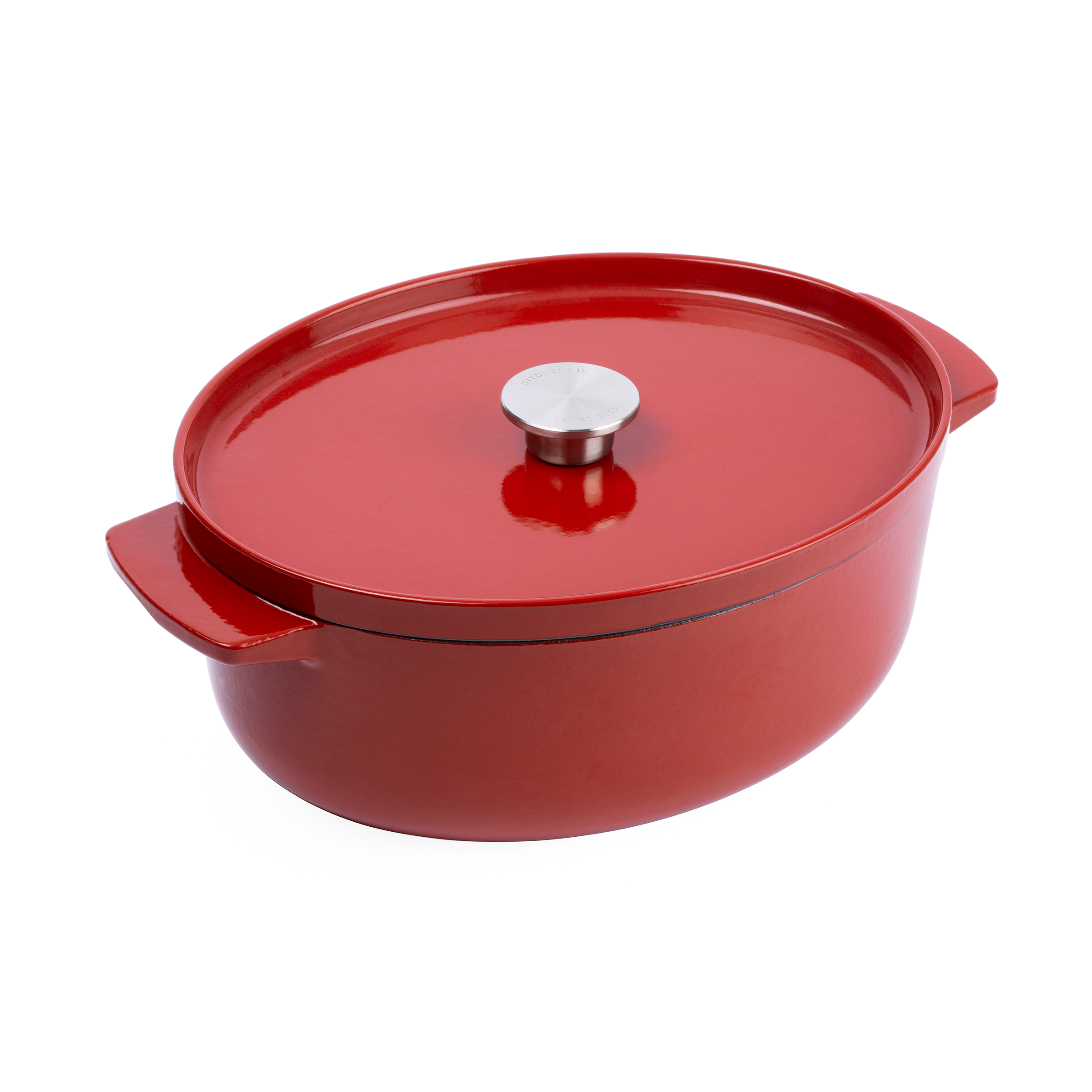 KitchenAid - Oval Casserole - Empire Red - 30cm/5.6L - Gratis frakt v:6627491