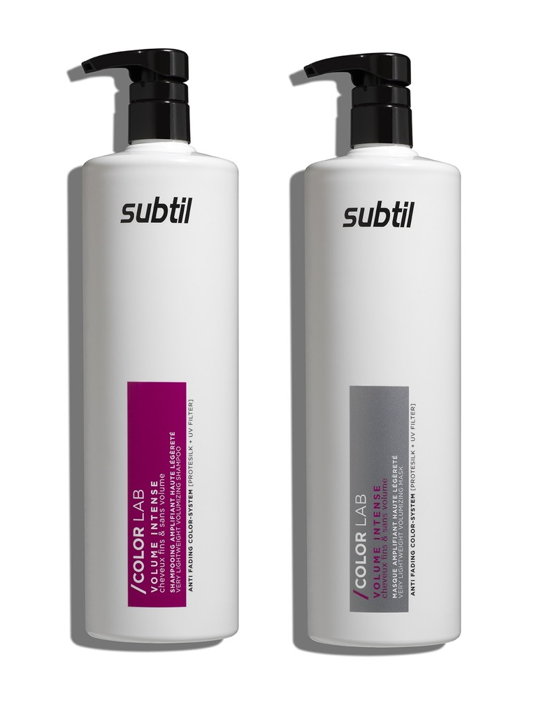 Subtil Color Lab Care – Volumizing Shampoo 1000 ml + Subtil Color Lab Care – Volumizing Mask/Conditioner 1000 ml – Gratis frakt v:7547174