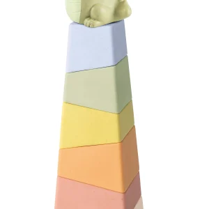 Kinder and Kids – Wheat Straw Dragon Tower Stacking Game – (K30002) v:1879932