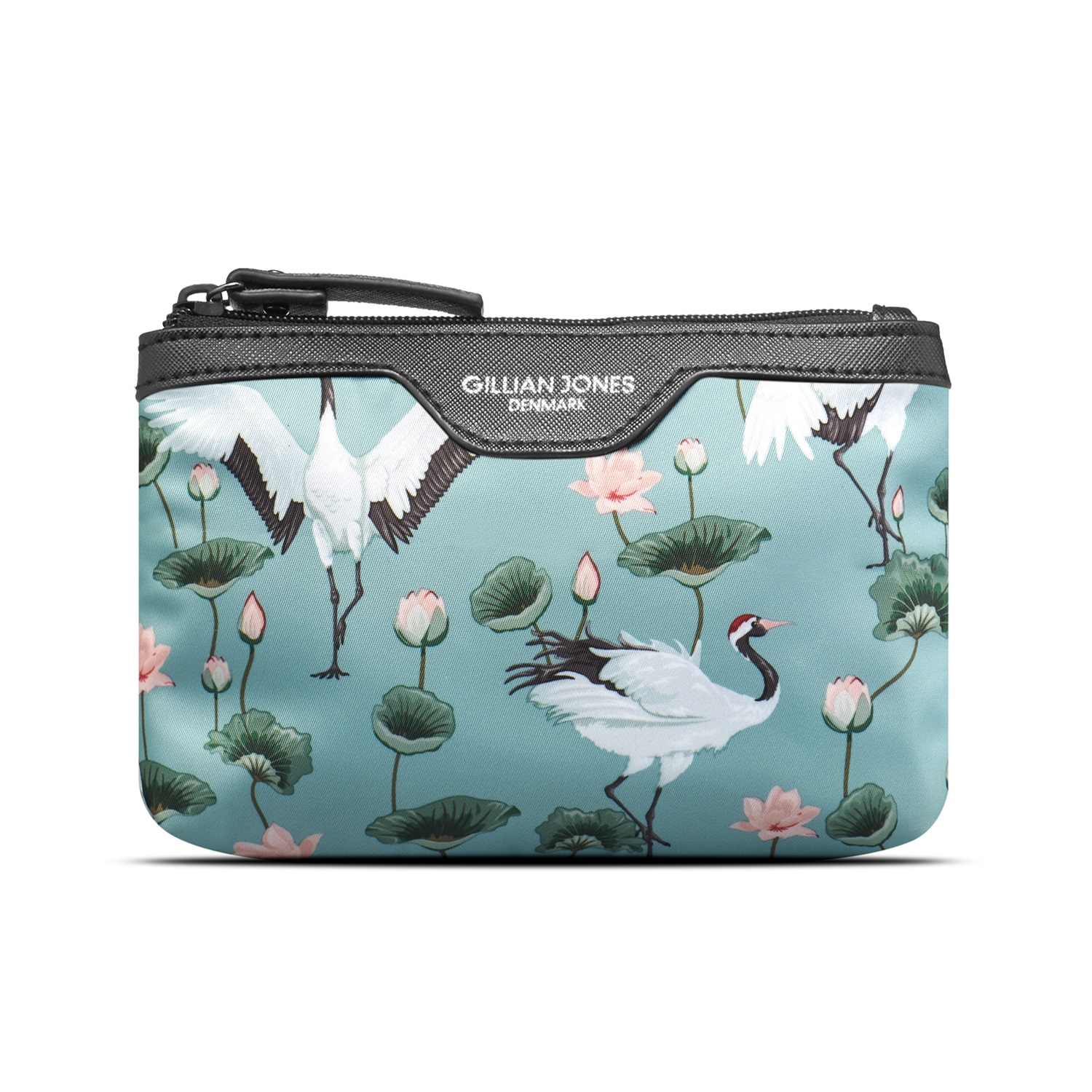 Gillian Jones – Makeup purse in Crane Dance Print – Crane Dance v:4402628 Gillian Jones – Makeup purse in Crane Dance Print – Crane Dance v:4402628