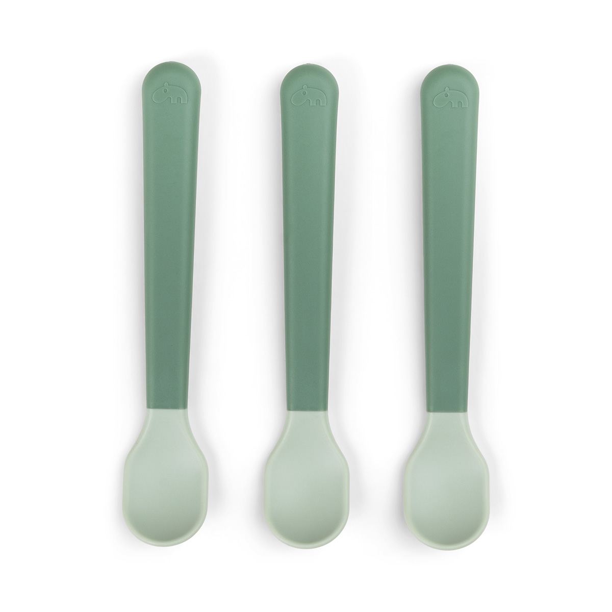 Done by Deer – Foodie Easy-Grip Baby Spoon 3-Pack – Green – 14 x 2,5 x 1 cm v:5970217 Done by Deer – Foodie Easy-Grip Baby Spoon 3-Pack – Green – 14 x 2,5 x 1 cm v:5970217