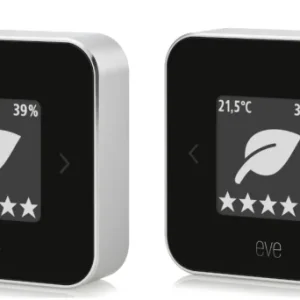 Eve – 2x Indoor air quality sensor with Apple HomeKit technology – Bundle – Gratis frakt v:5086680