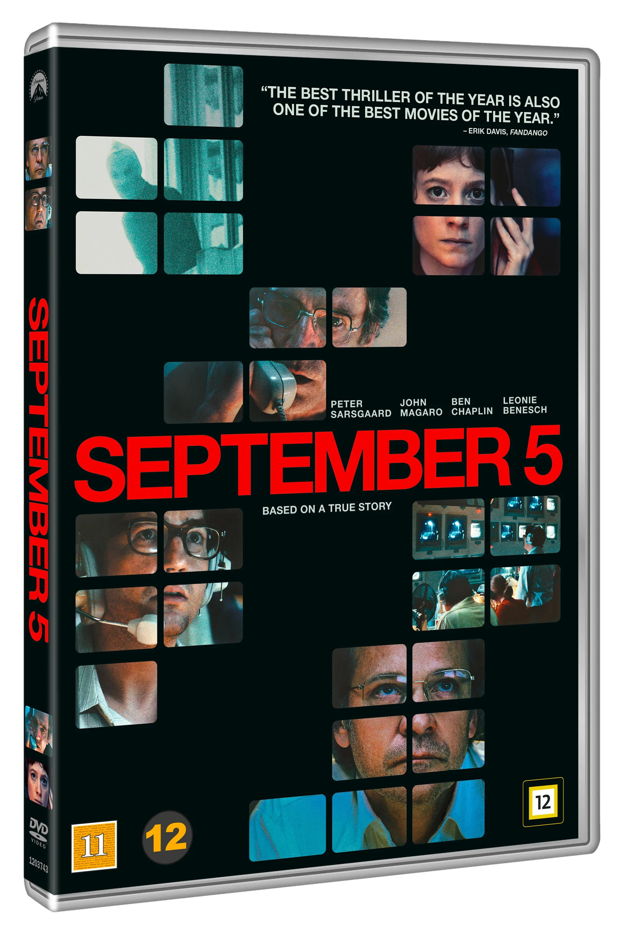 SEPTEMBER 5 - DVD - Standard v:7755559