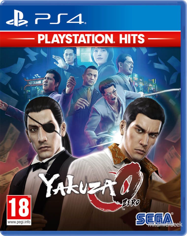 Yakuza 0 (Playstation Hits) - PlayStation 4 - Engelsk - Playstation Hits v:1332782