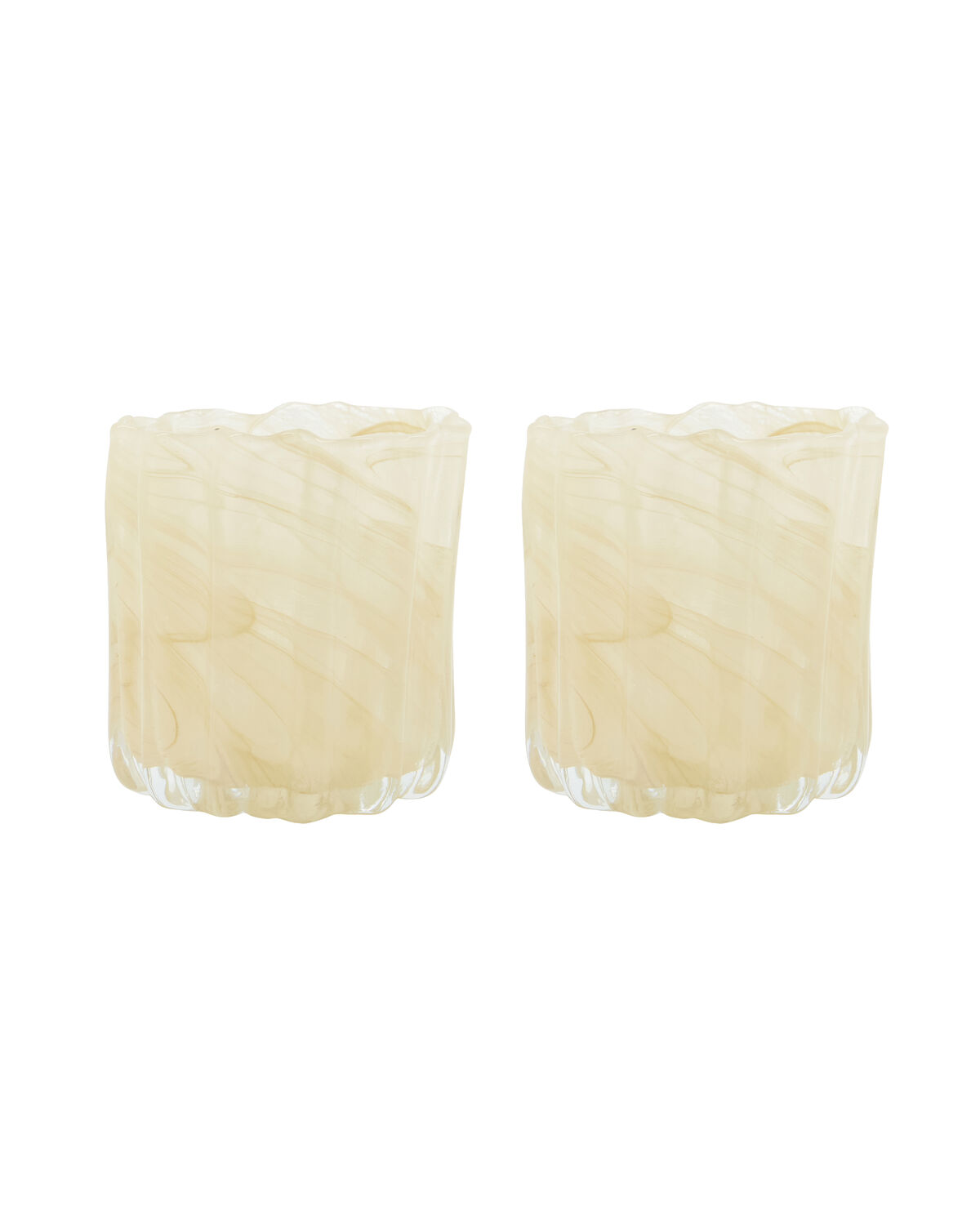 House Doctor – Tealight Holder HDCurl – Beige v:9756668