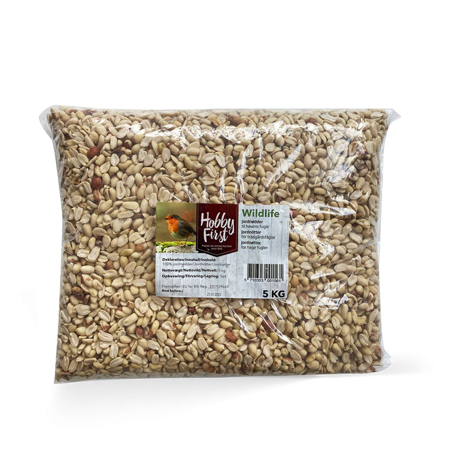 Hobby First - Shelled peanuts - 5kg v:9636700