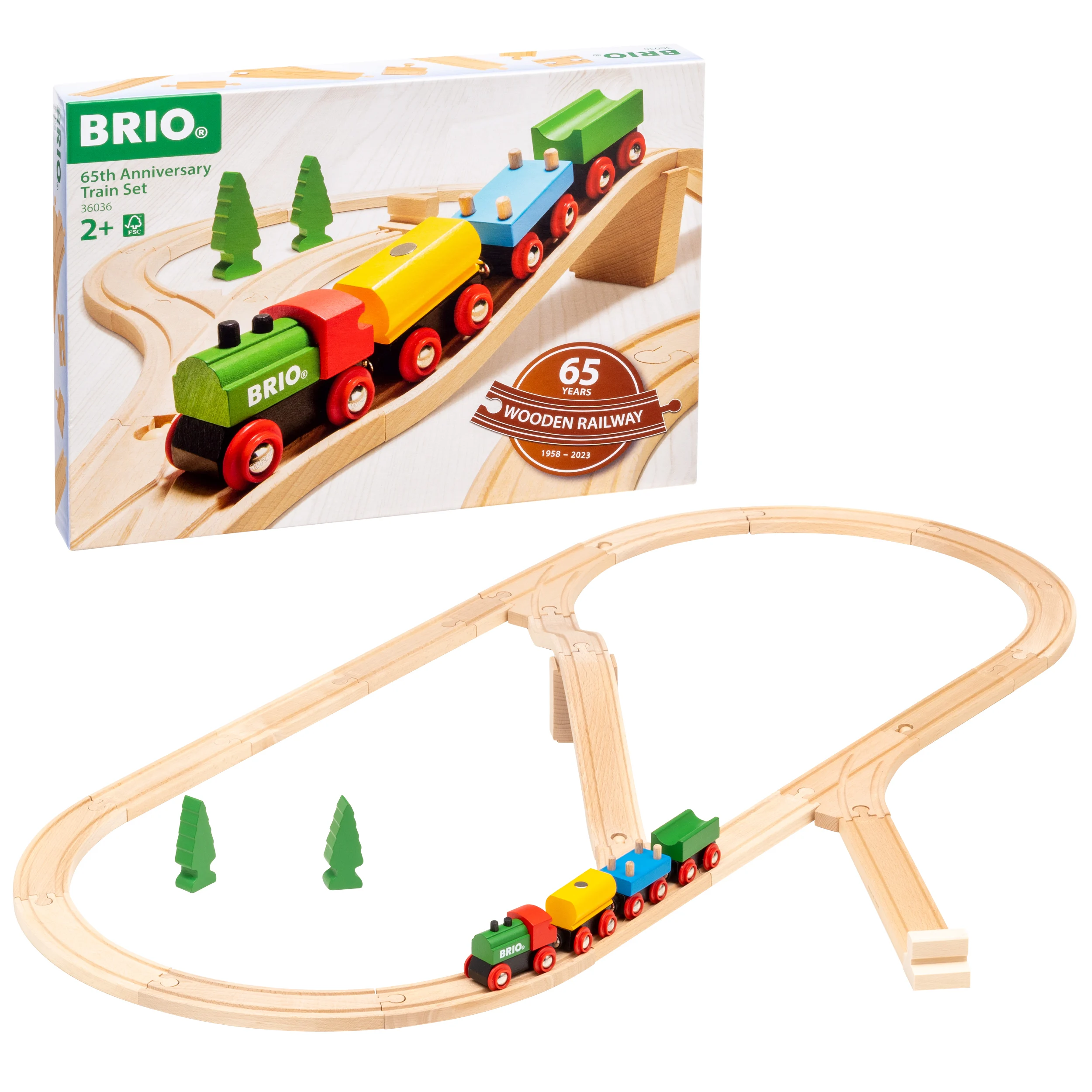 BRIO – 65th Anniversary Train Set – (36036) – Gratis frakt v:5599650