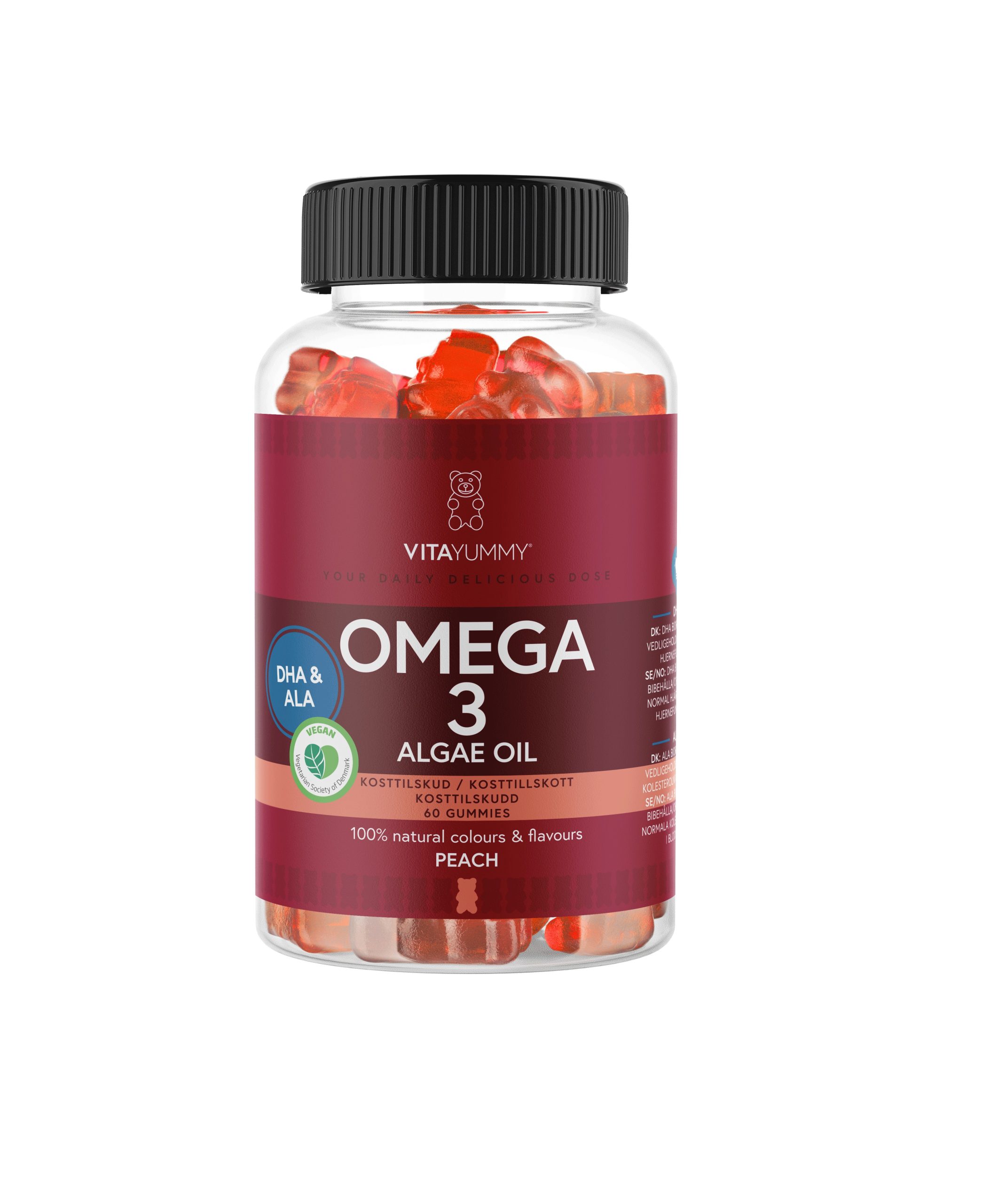 VitaYummy – Omega 3 Peach 60 psc – 60 v:6999744 VitaYummy – Omega 3 Peach 60 psc – 60 v:6999744