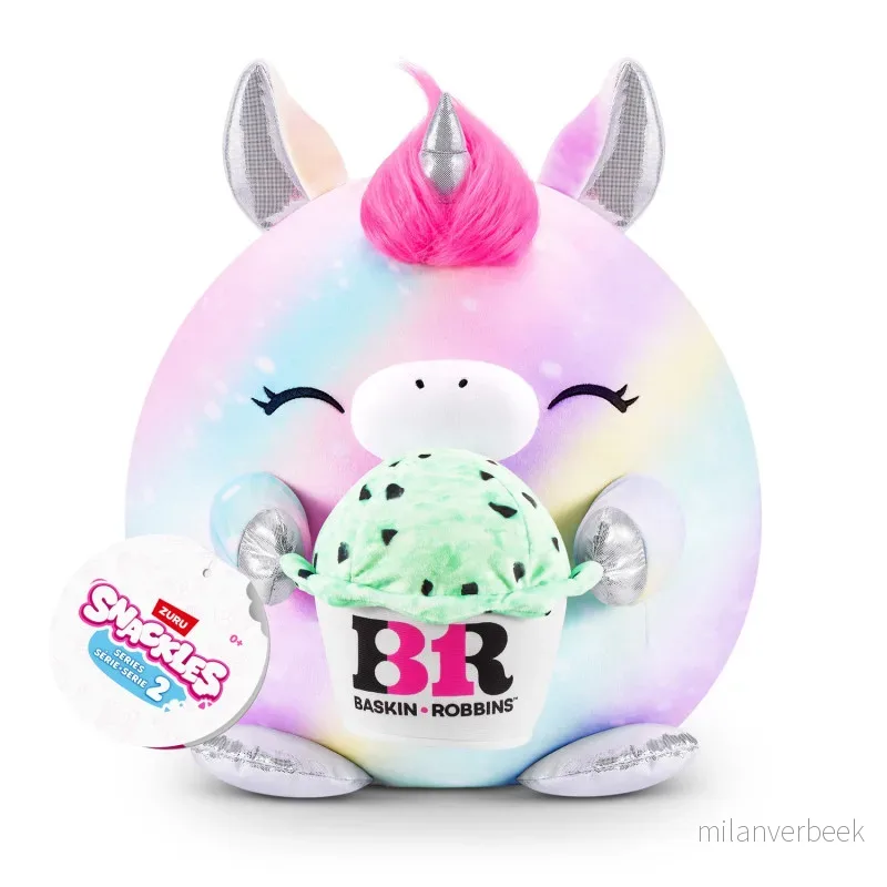 Snackles - S2 Plush 20 cm - Marty Baskin Robbins - Baskin Robbins - Snackles v:3146072