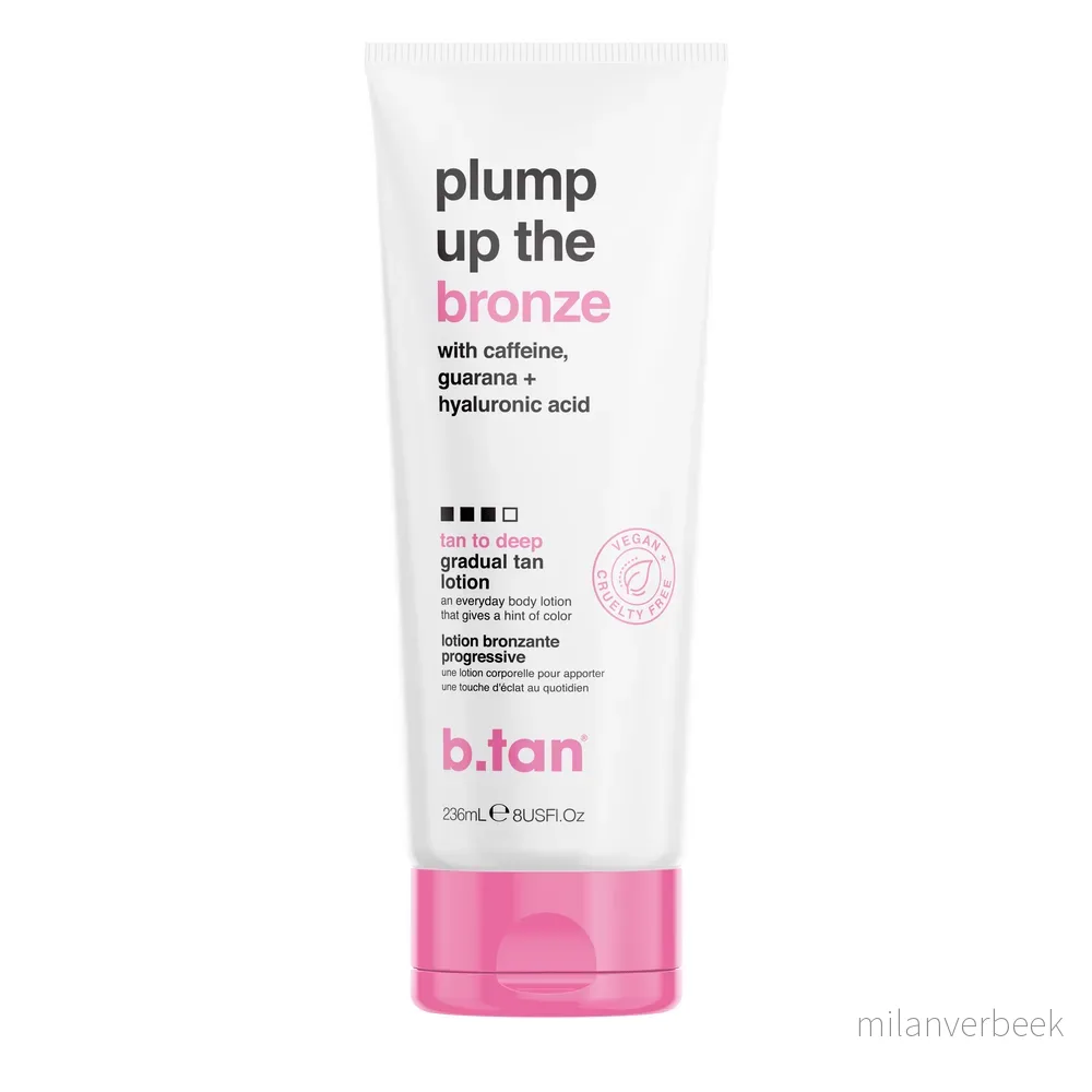 b.tan - Plump Up The Bronze Tan To Deep Gradual Lotion 236 ml - 236 - white v:6604853