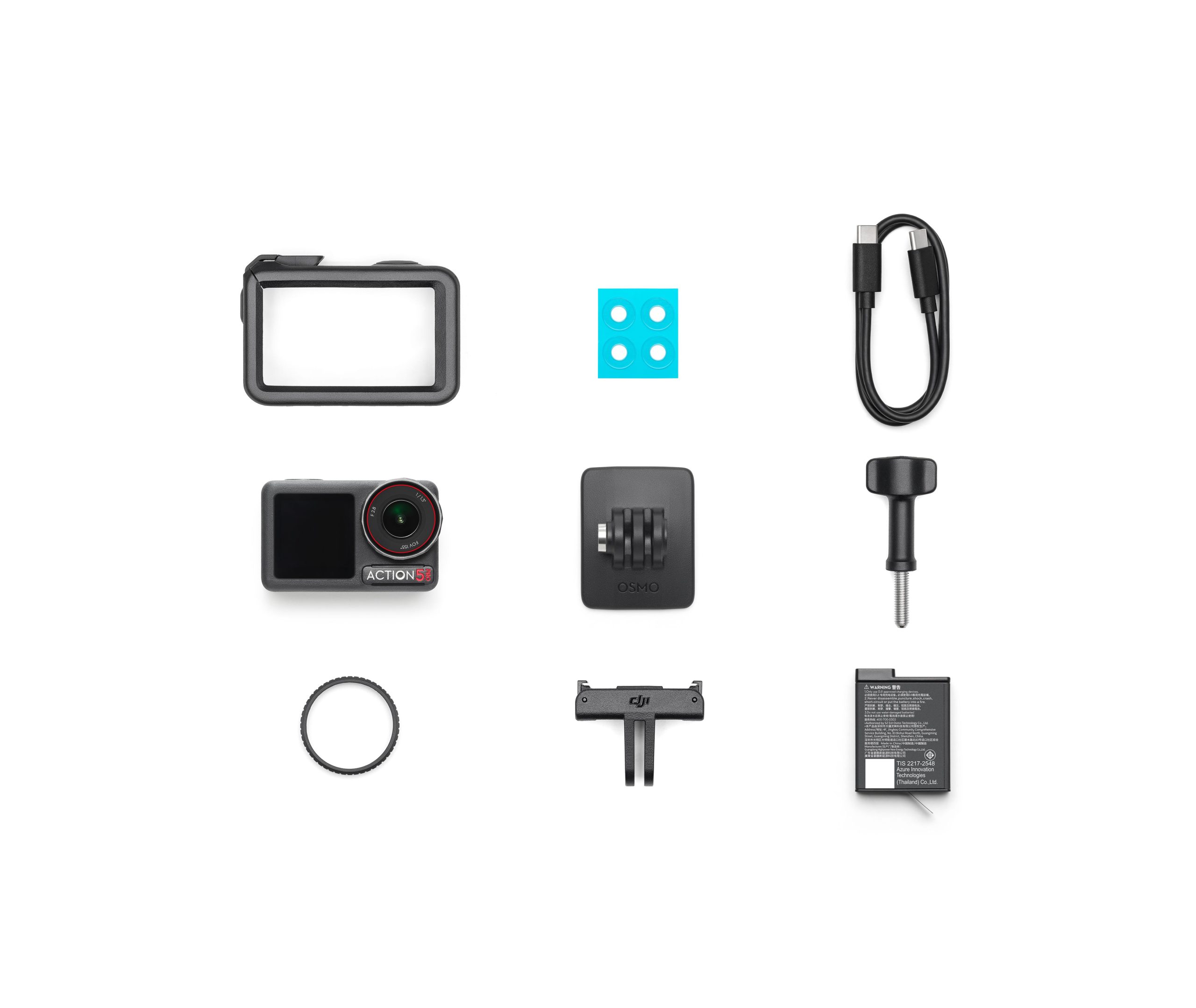 DJI - Osmo Action 5 Pro Standard Combo - Actionkamera - Gratis frakt v:8274886