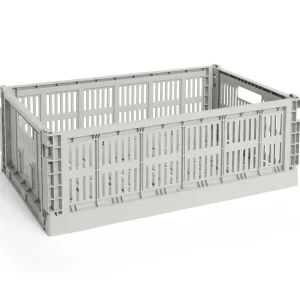 HAY – Colour Crate L Oppbevaringsboks (Grå) – Grey v:6637313 HAY – Colour Crate L Oppbevaringsboks (Grå) – Grey v:6637313