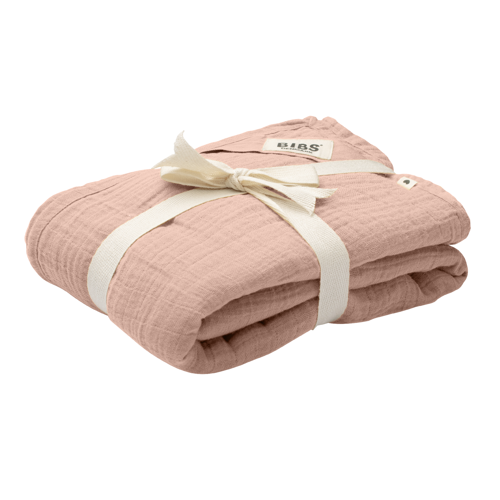 BIBS - Muslin Swaddle - Blush - 120x120cm v:3790998