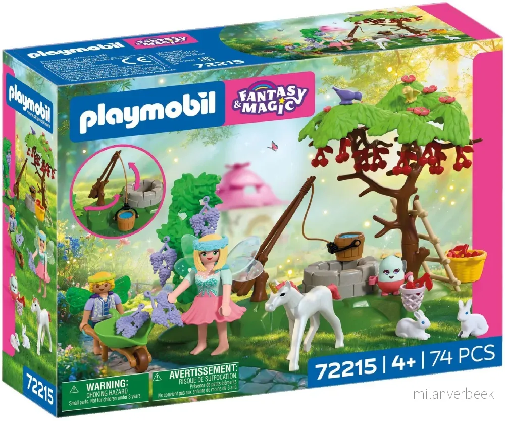 PLAYMOBIL - Fairy Garden with Unicorn Foal (72215) v:1033838