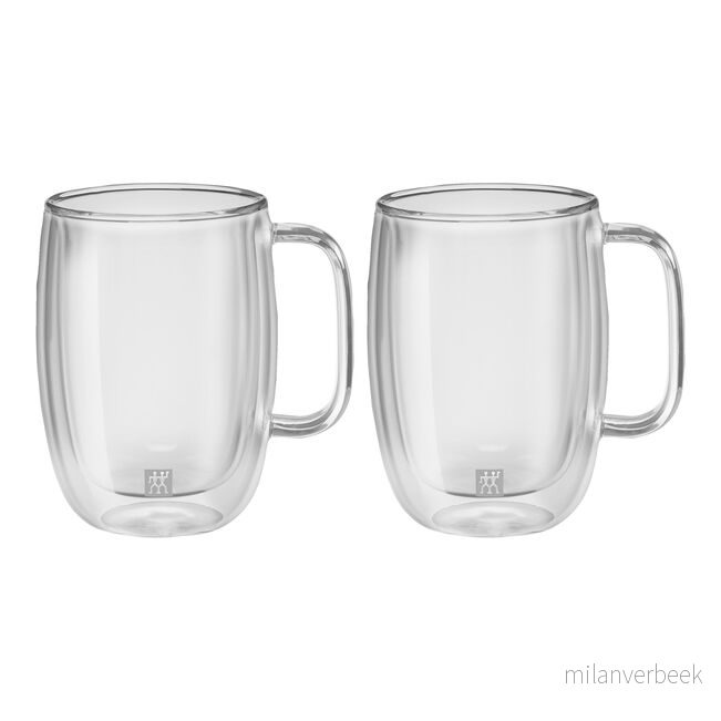 Zwilling - Sorrento Plus Latteglass 450 ml - Sett med 2 v:4830540